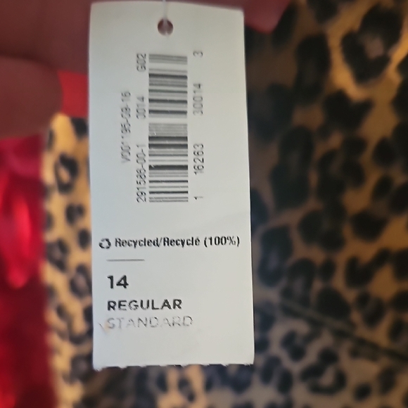 Old Navy NWT Girls Leopard Print Rockstar Jeggings Size 14 Super Soft - Picture 7 of 8